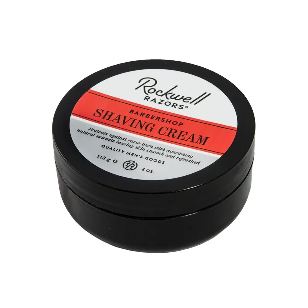 Rockwell Razors Shave Cream Barbershop Scent (4oz / 113g) by Rockwell