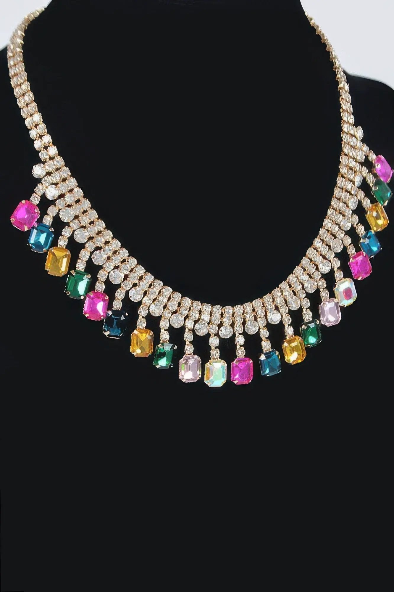 Rhinestone Choker Necklace | Glamorous BYMANYC ® New York by BYMANYC ® New York