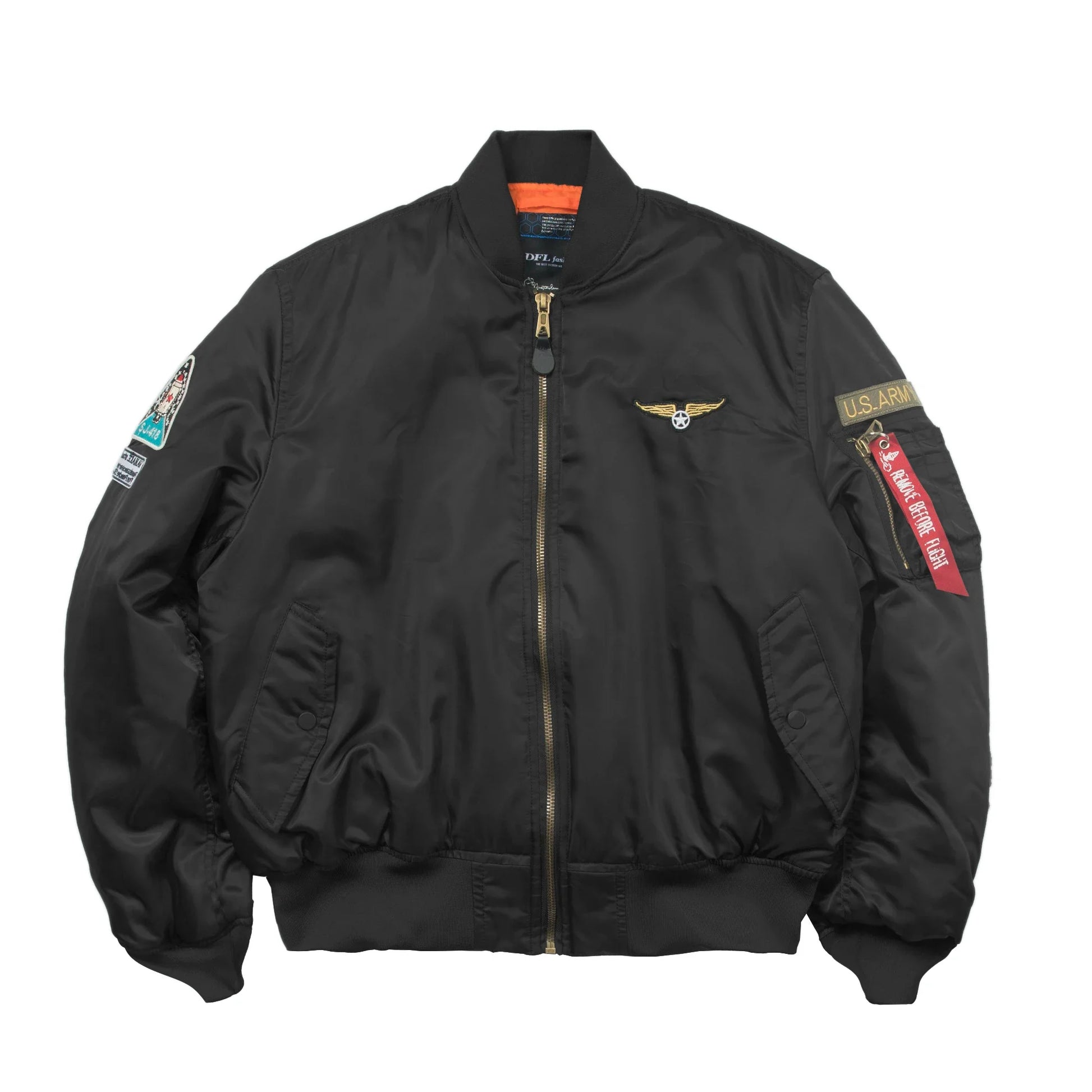 Men's Bomber Jacket Casual Fall Winter Military Jacket and Coats Outwear-2