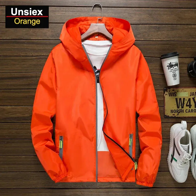 Unisex Breathable Reflective Hiking Jacket for Outdoor Wear by Vimost Shop