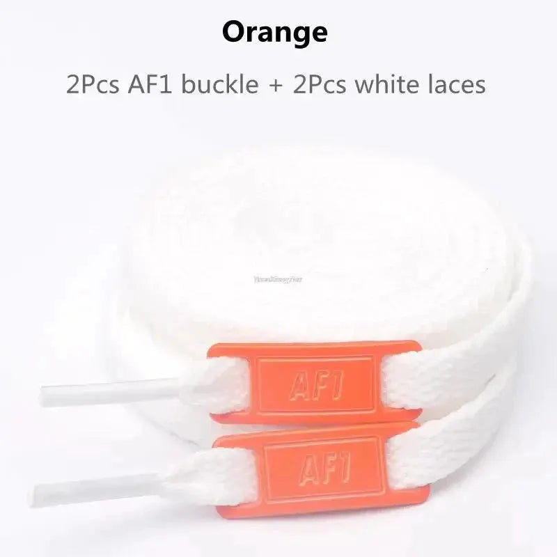 Original AF1 Shoelaces Combination White Flats Laces and Shoe Decoration Suit Sneaker Shoelace Air Force One Shoes Accessories by Stone's Store