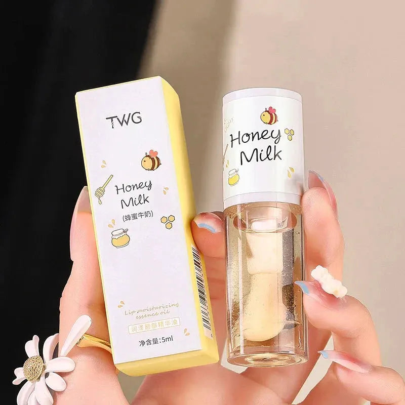 Make Up Korean Beauty Cosmetics Lip Ink Gloss Labial Lips Moisturizer Jelly Lipstick Bright Oil Moisturizing Balm Big Lip Brush by MEIGR Cosmetic Store