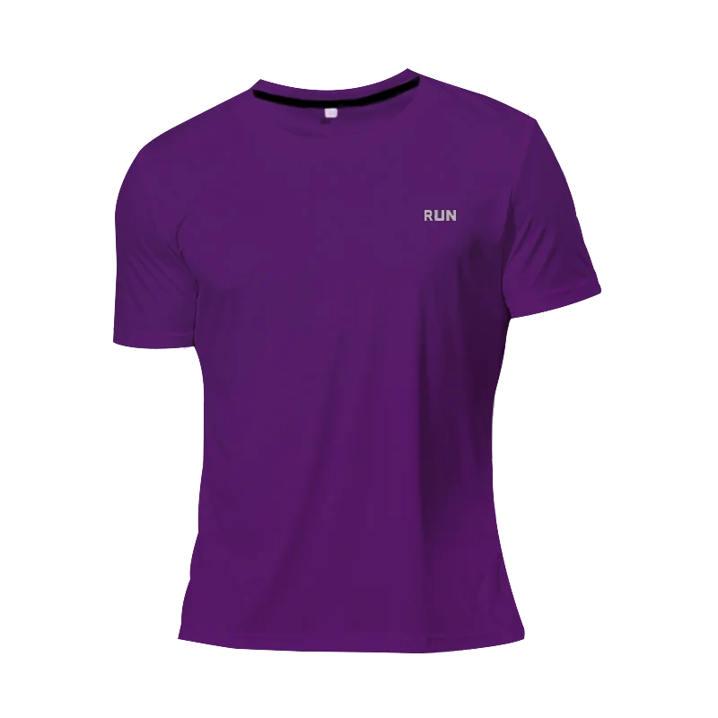 Mens Long and Short Sleeve Ice Silk Quick Dry Sports Top for Running Gym Hiking and Outdoor Training-9