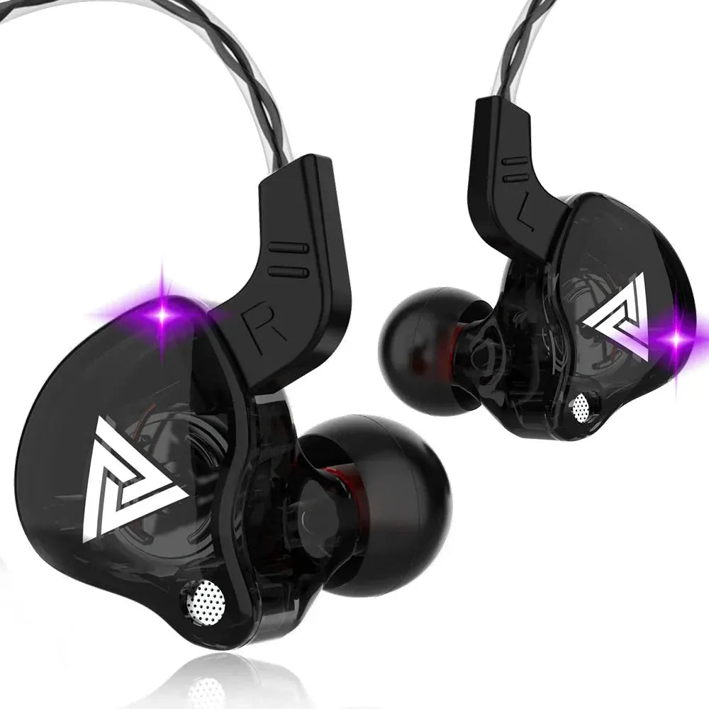 3.5mm Cable Wired Earphones QKZ AK6 HiFi Sound Quality Earphone With Wire Gaming Headset Gamer Headphones Bass Cheap Sale Earbud by KELIXIN Global Store