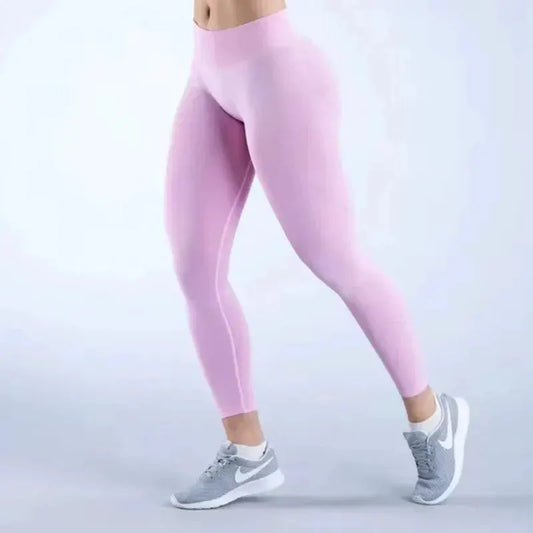 DF Impact matting pleated waist seamless sports fitness trousers by Maiden-Art