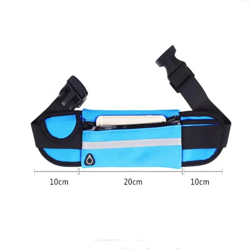 Running Waist bag Men Women Marathon Cycling Multi-functional bags With Water Bottle Waterproof Phone bag unisex Waist Belt pack by Shop1103517546 Store