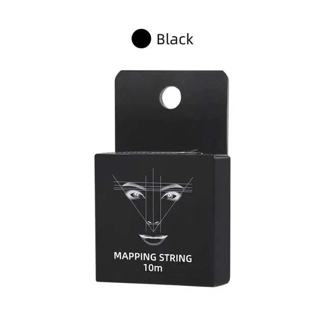 10m for Mapping Eyebrow Marker Thread Tattoo Brows Point 1 Box MAPPING STRING Microblading Eyebrow Pre-Inked Tattoo PMU String by DBQ Nail Art Store