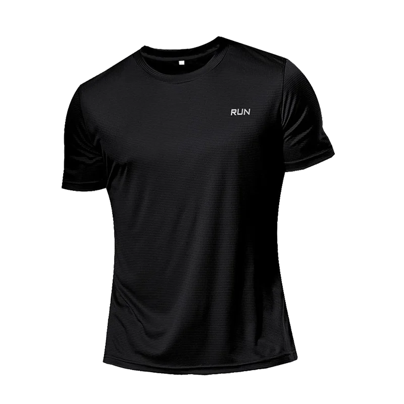 Mens Long and Short Sleeve Ice Silk Quick Dry Sports Top for Running Gym Hiking and Outdoor Training-5