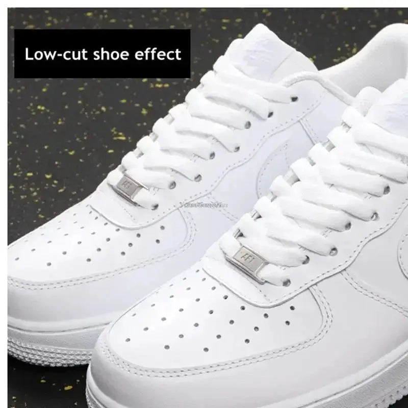 Original AF1 Shoelaces Combination White Flats Laces and Shoe Decoration Suit Sneaker Shoelace Air Force One Shoes Accessories by Stone's Store