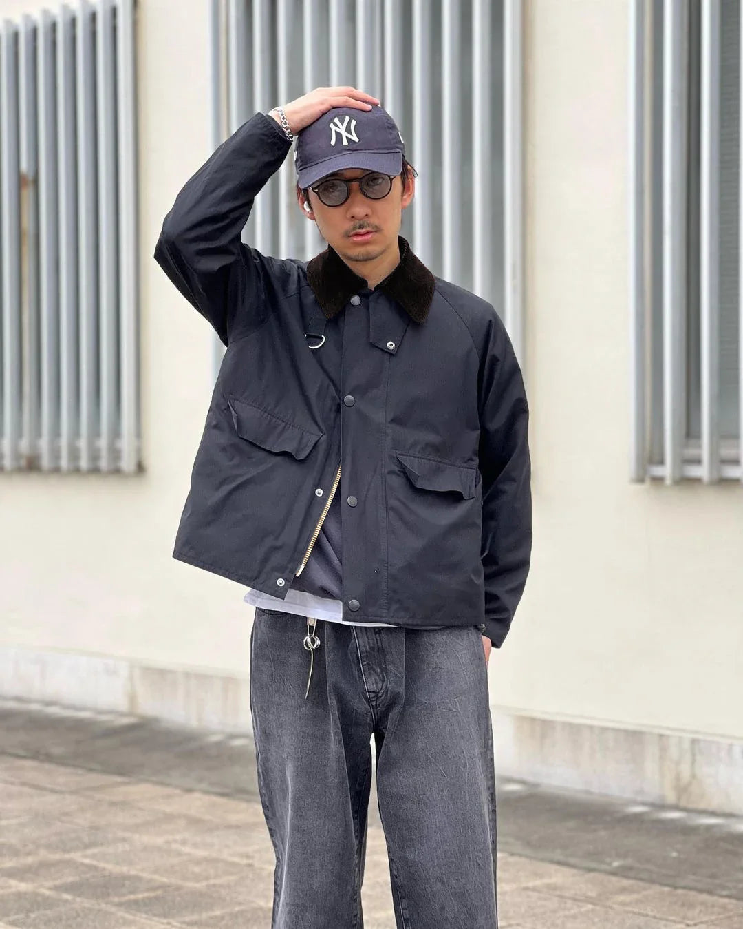 Outdoor hunting tactical plus size men's windbreaker baseball check work cropped corduroy waterproof fishing plaid jacket-3