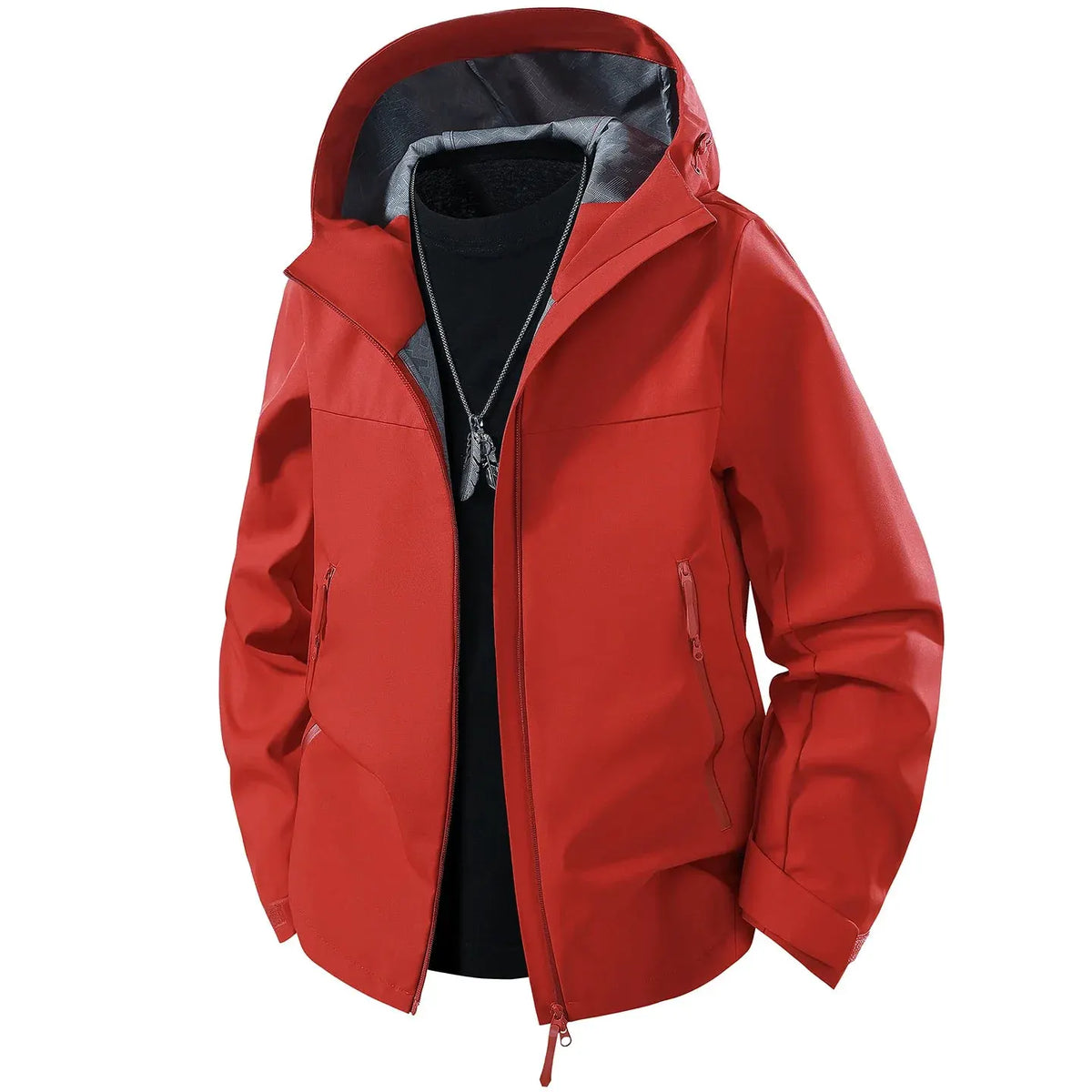 Unisex Waterproof Oil-Resistant Hiking Jacket for Outdoor Use by Vimost Shop