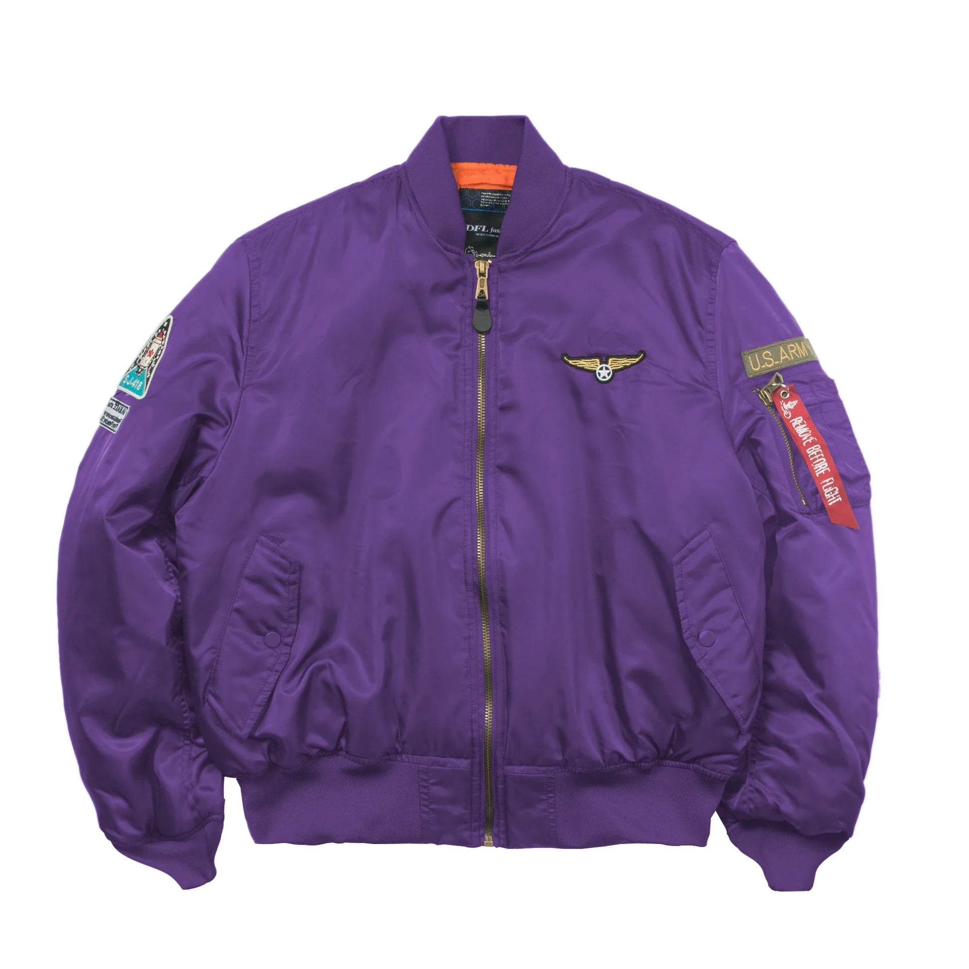 Men's Bomber Jacket Casual Fall Winter Military Jacket and Coats Outwear-3