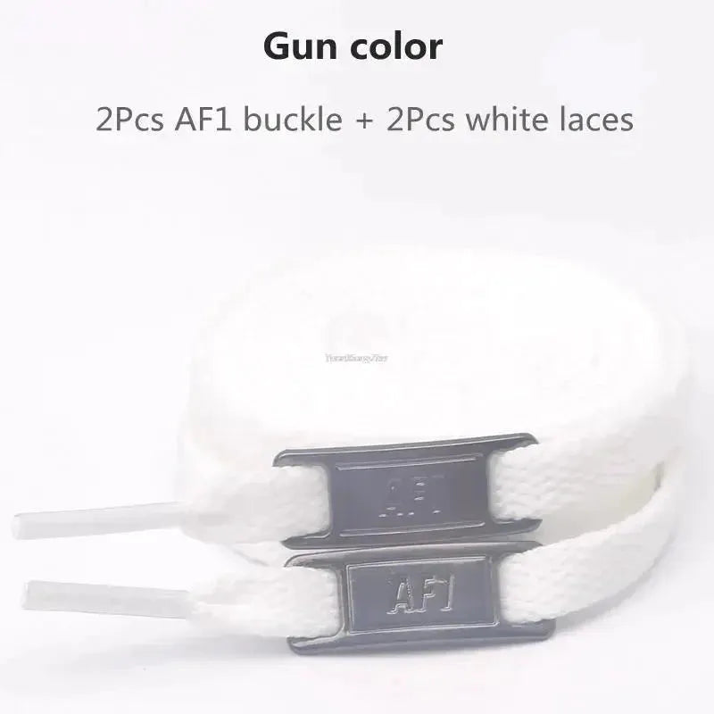 Original AF1 Shoelaces Combination White Flats Laces and Shoe Decoration Suit Sneaker Shoelace Air Force One Shoes Accessories by Stone's Store