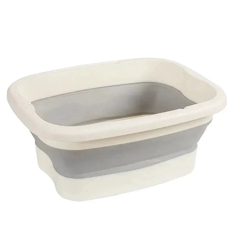 Foldable Footbath Massage Bucket Soaking Bucket Folding Basin Spa Foot Bath Bucket Household Sauna Bathtub Pedicure Bath Bathtub by LoveLife Home Living Store