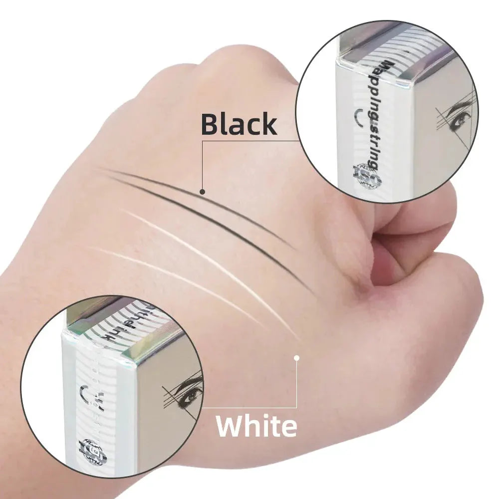 10m for Mapping Eyebrow Marker Thread Tattoo Brows Point 1 Box MAPPING STRING Microblading Eyebrow Pre-Inked Tattoo PMU String by DBQ Nail Art Store