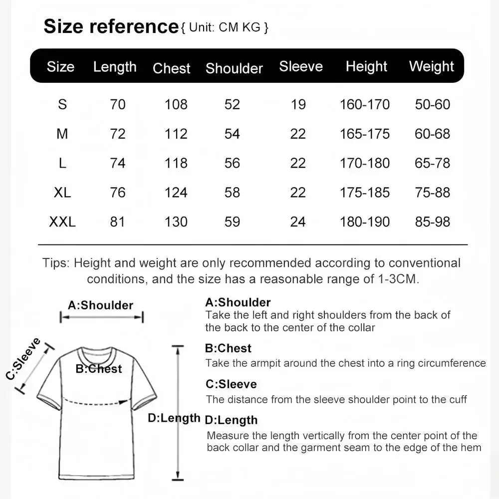 Printed Washed T-shirt Men's Cotton T-shirt Comfortable Round Neck T-shirt Men's Summer Outfit by Vimost Shop