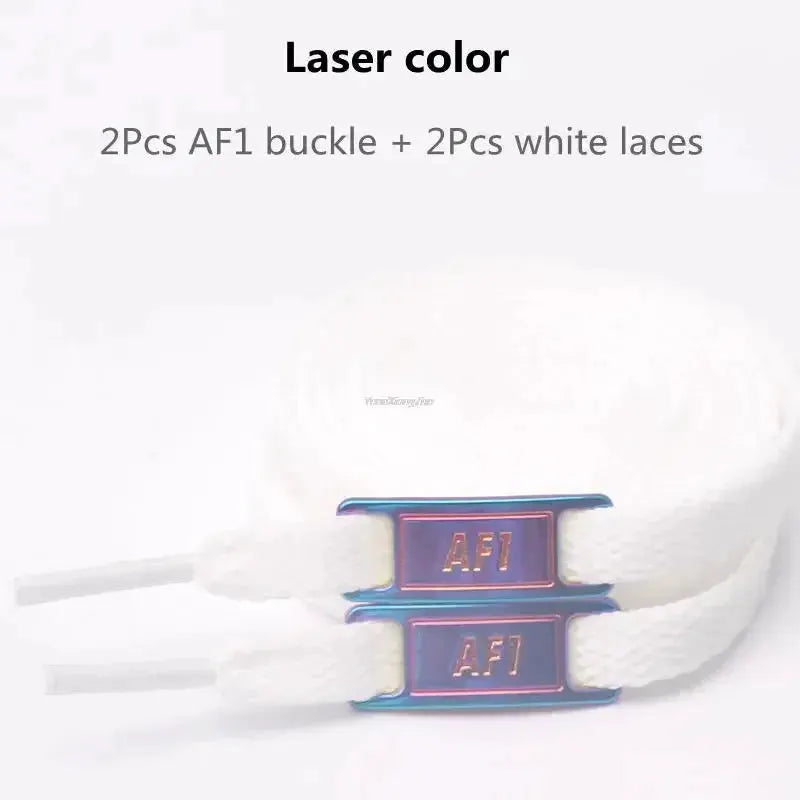 Original AF1 Shoelaces Combination White Flats Laces and Shoe Decoration Suit Sneaker Shoelace Air Force One Shoes Accessories by Stone's Store