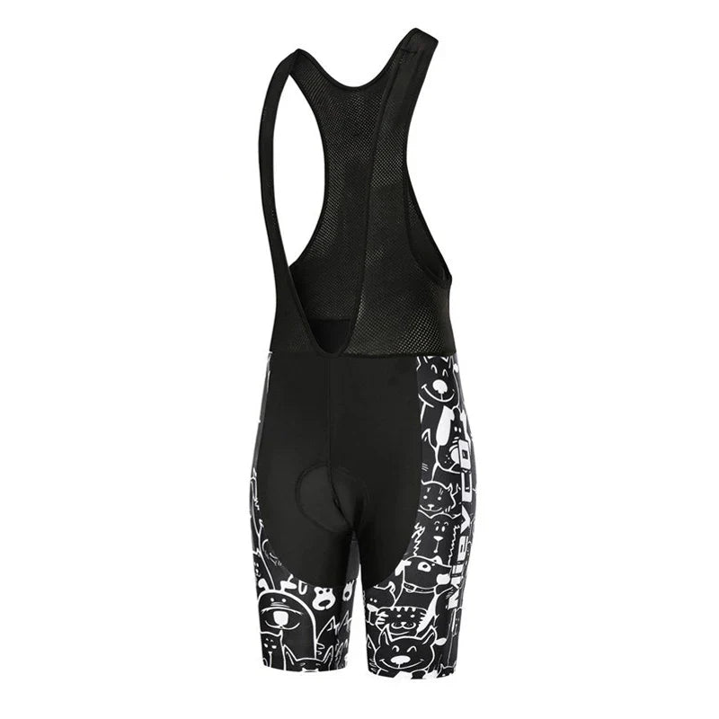Women 3D Padded Cycling Shorts Quick Dry Breathable MTB Bike Shorts-5