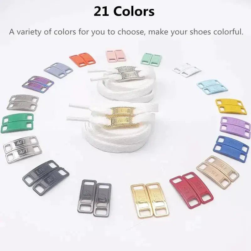 Original AF1 Shoelaces Combination White Flats Laces and Shoe Decoration Suit Sneaker Shoelace Air Force One Shoes Accessories by Stone's Store