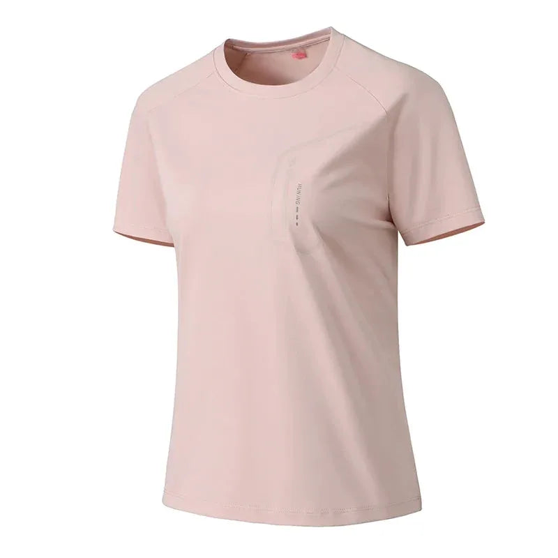 Short Sleeve Shirts Cooling T-Shirt Short Sleeve Tee by Vimost Shop