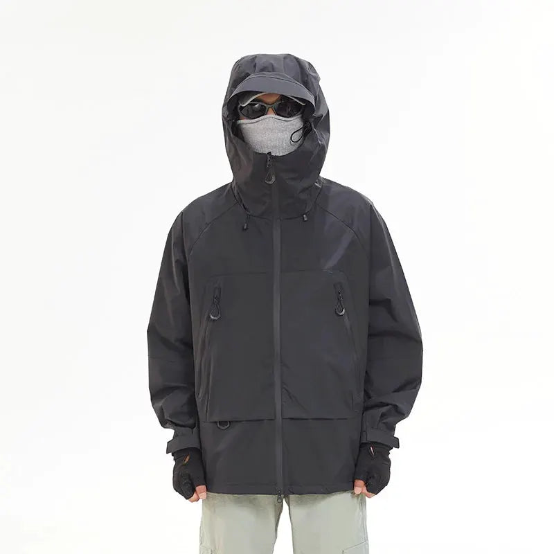 Unisex Waterproof Windproof Hiking Jacket for Outdoor Activities by Vimost Shop