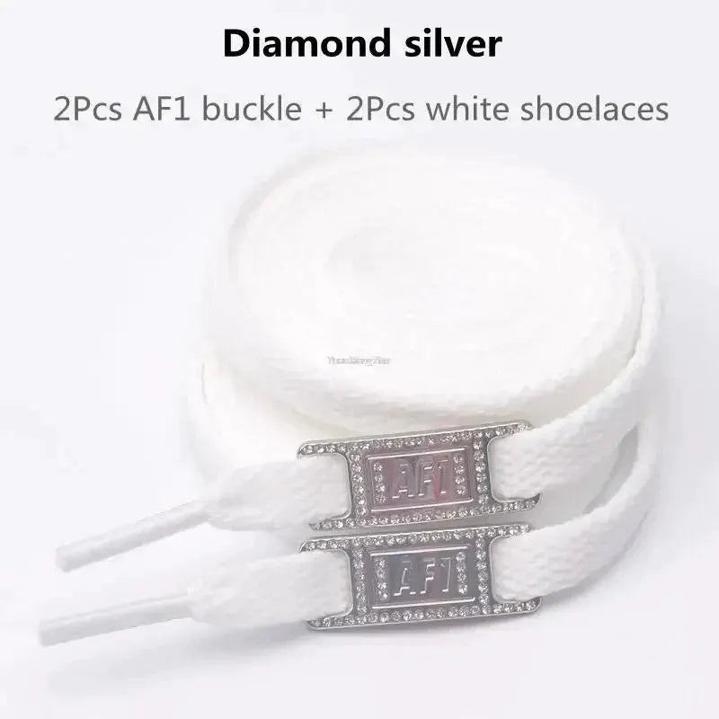 Original AF1 Shoelaces Combination White Flats Laces and Shoe Decoration Suit Sneaker Shoelace Air Force One Shoes Accessories by Stone's Store