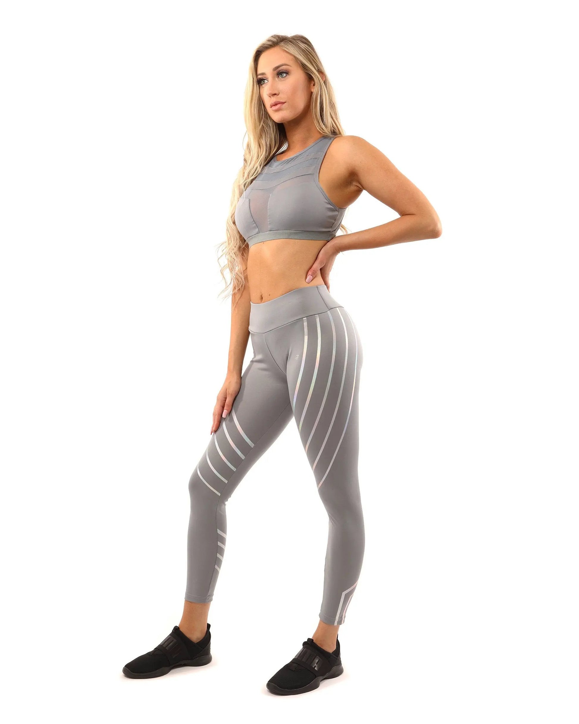 Laguna Leggings - Grey by Savoy Active