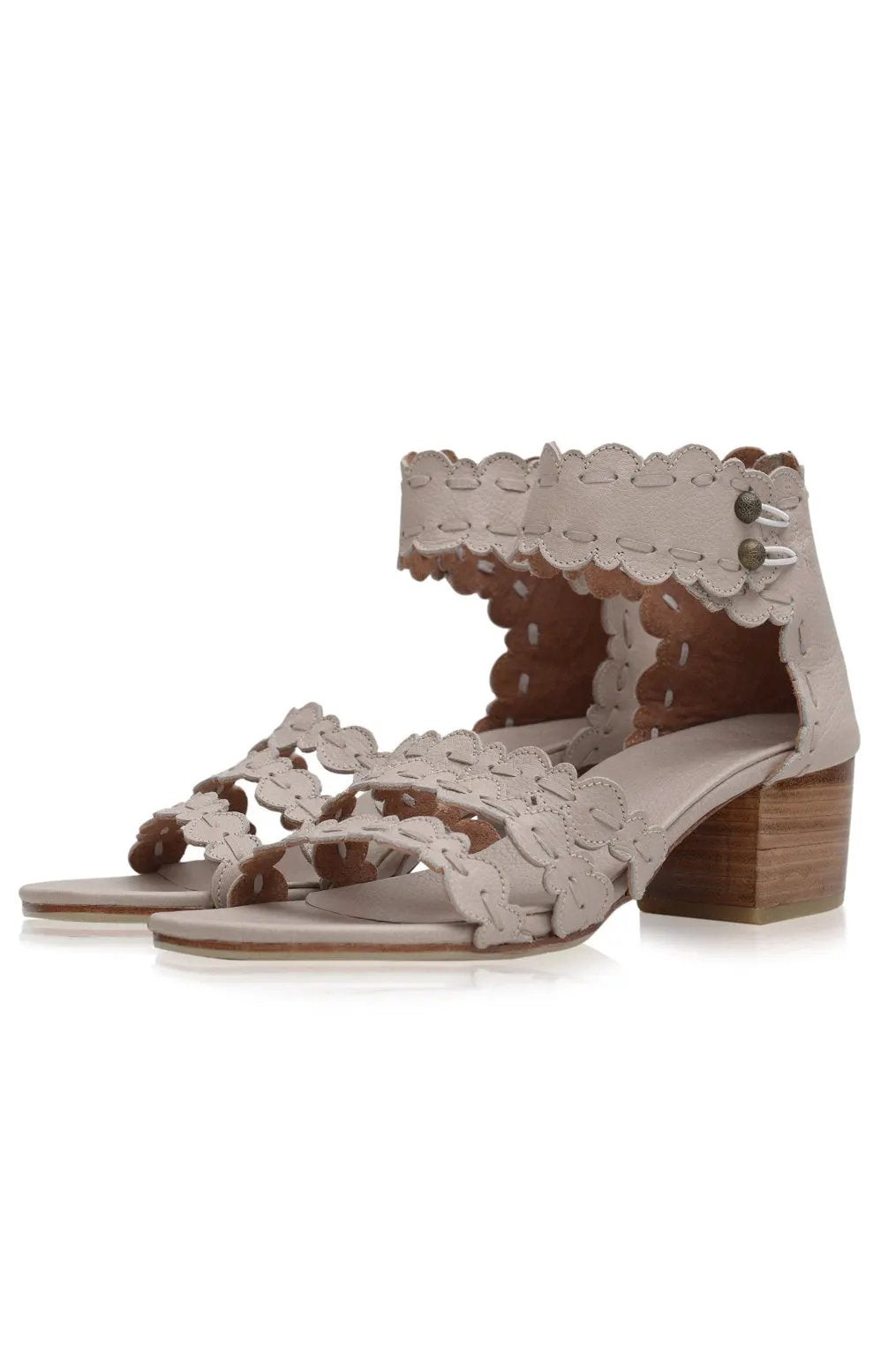 Seaside Block Heel Sandals by ELF