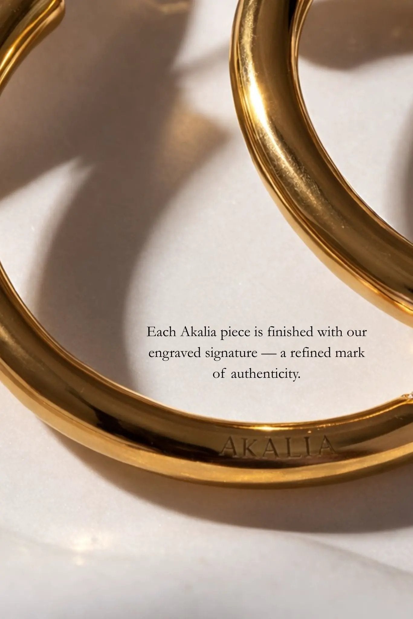 Valentina Waterproof Statement Dangle Earring by Akalia
