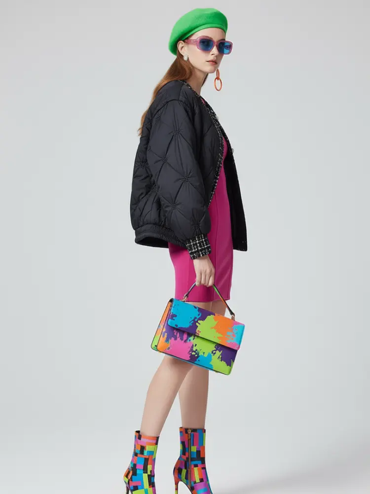 SOHO Hybrid Bomber-Tweed Jacket BYMANYC ® New York by BYMANYC ® New York