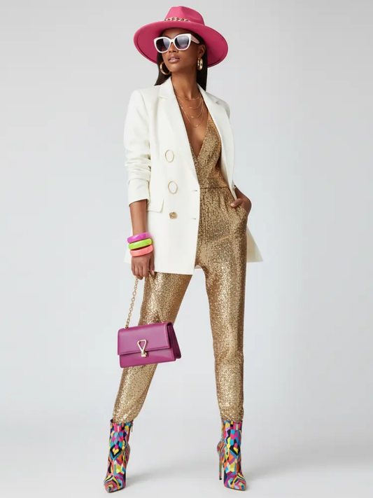SOHO Punk Grommet Blazer Jacket BYMANYC ® New York by BYMANYC ® New York