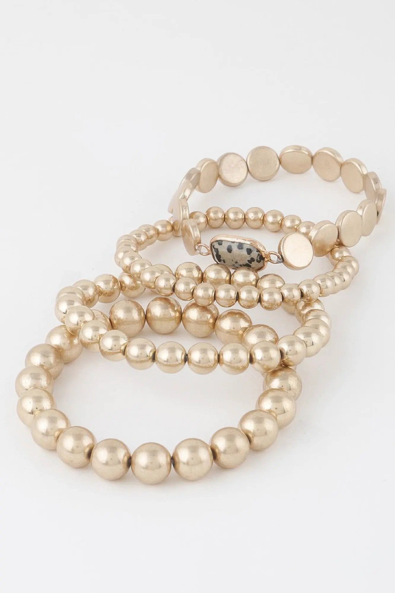 BYMANYC New York Soho Stone Pendant Beaded Bracelet For Minimalists by BYMANYC ® New York