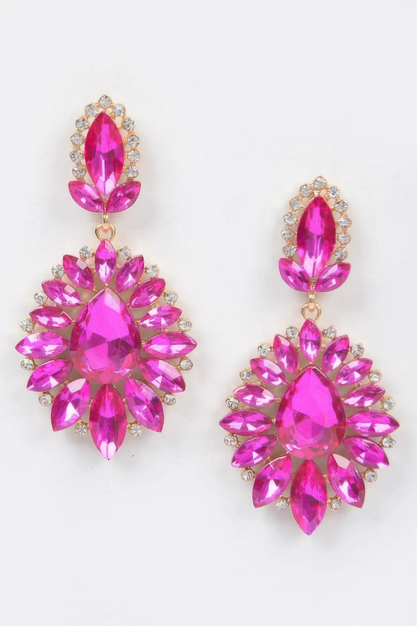 STARDUST Rhinestone Dangle Earring - New Collection Los Angeles - BYMANYC ® New York by BYMANYC ® New York