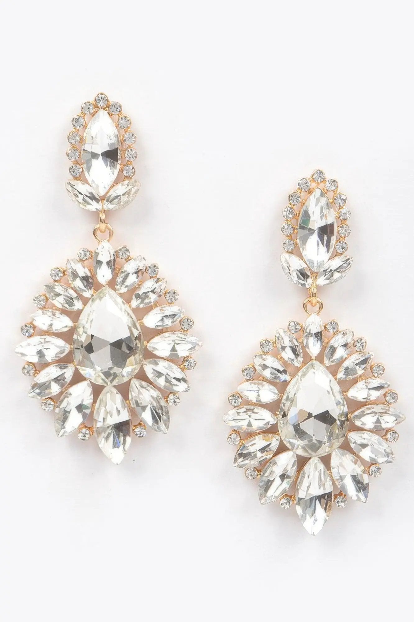 STARDUST Rhinestone Dangle Earring - New Collection Los Angeles - BYMANYC ® New York by BYMANYC ® New York