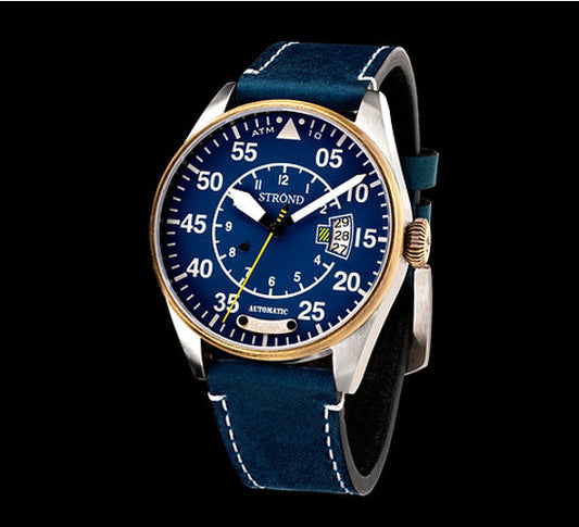 STROND DC‑4 Automatic in Royal Blue | 316L Stainless Steel Watch