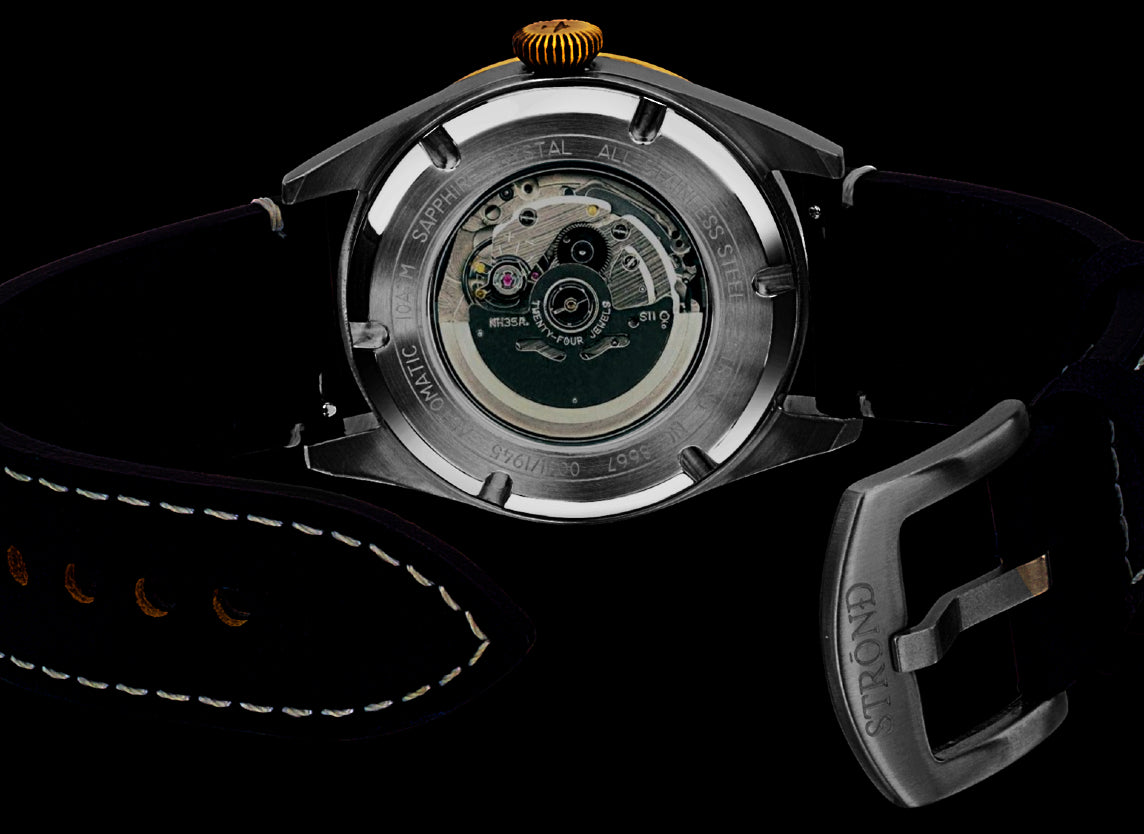 STROND DC‑4 Automatic in Royal Blue | 316L Stainless Steel Watch