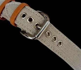 STROND DC‑3 Canvas Watch Strap | Vintage Cotton Canvas 22mm by STROND