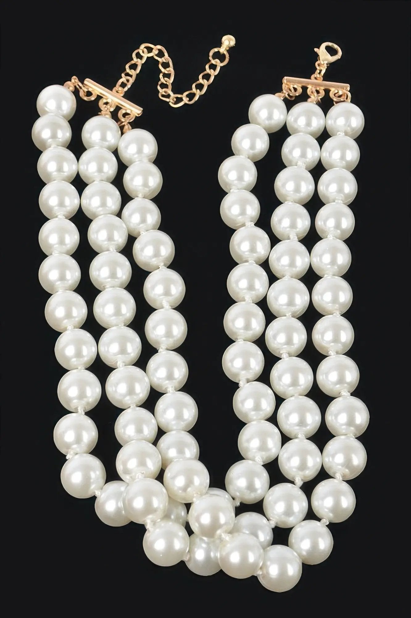 SUTTON PLACE Faux Pearl Necklace & Earring Set: BYMANYC ® New York by BYMANYC ® New York