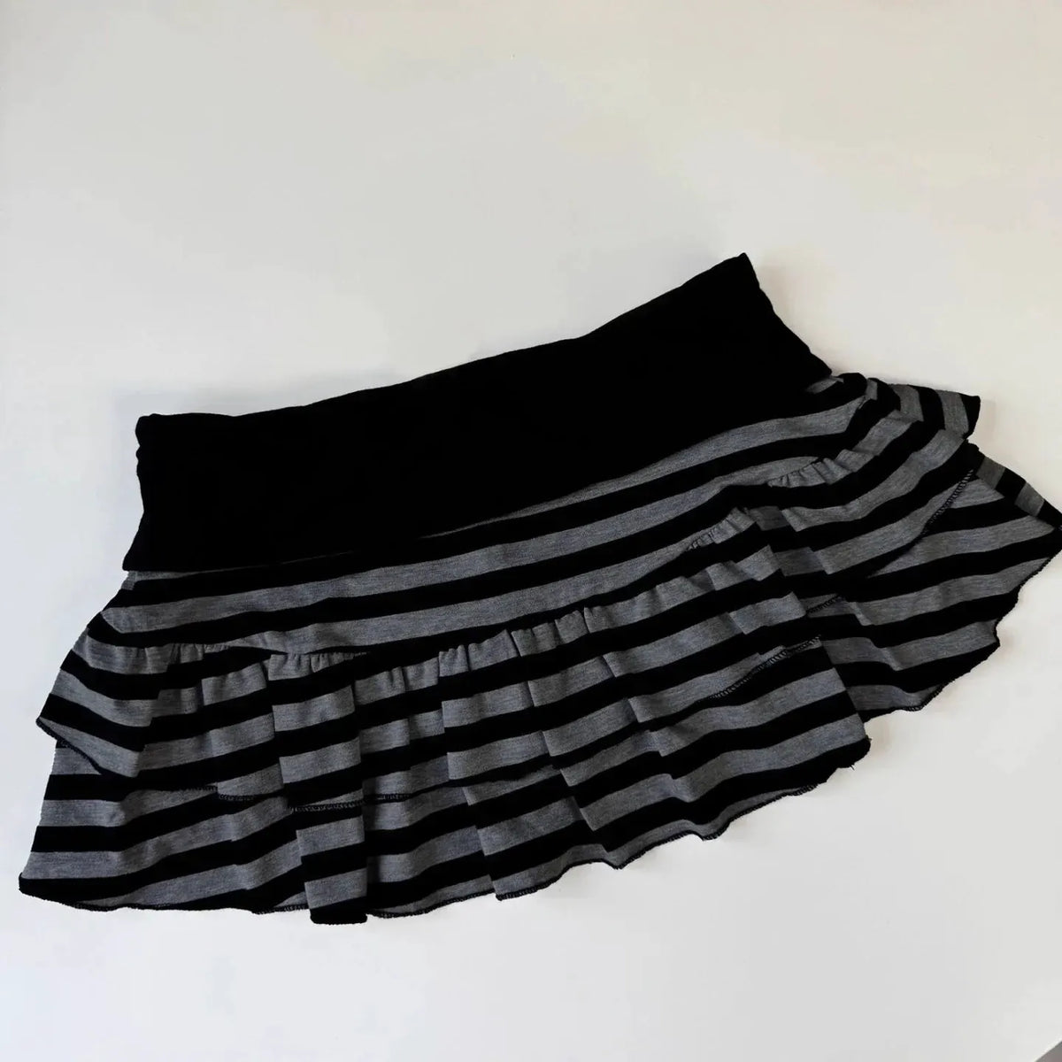 2026 Y2K Sexy Striped Color Block Mini Skirt For Women Korean Japanese Street Style Niche Versatile A Line Fashion Skirt by Vimost Shop
