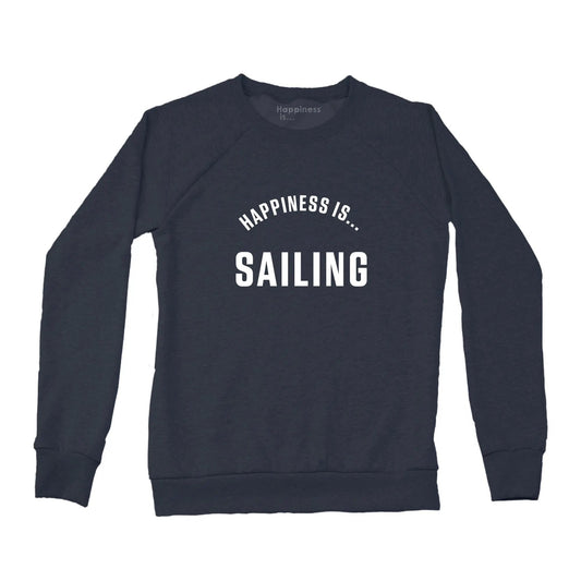 Women's Sailing Crew Sweatshirt, True Navy by Sailing Collection