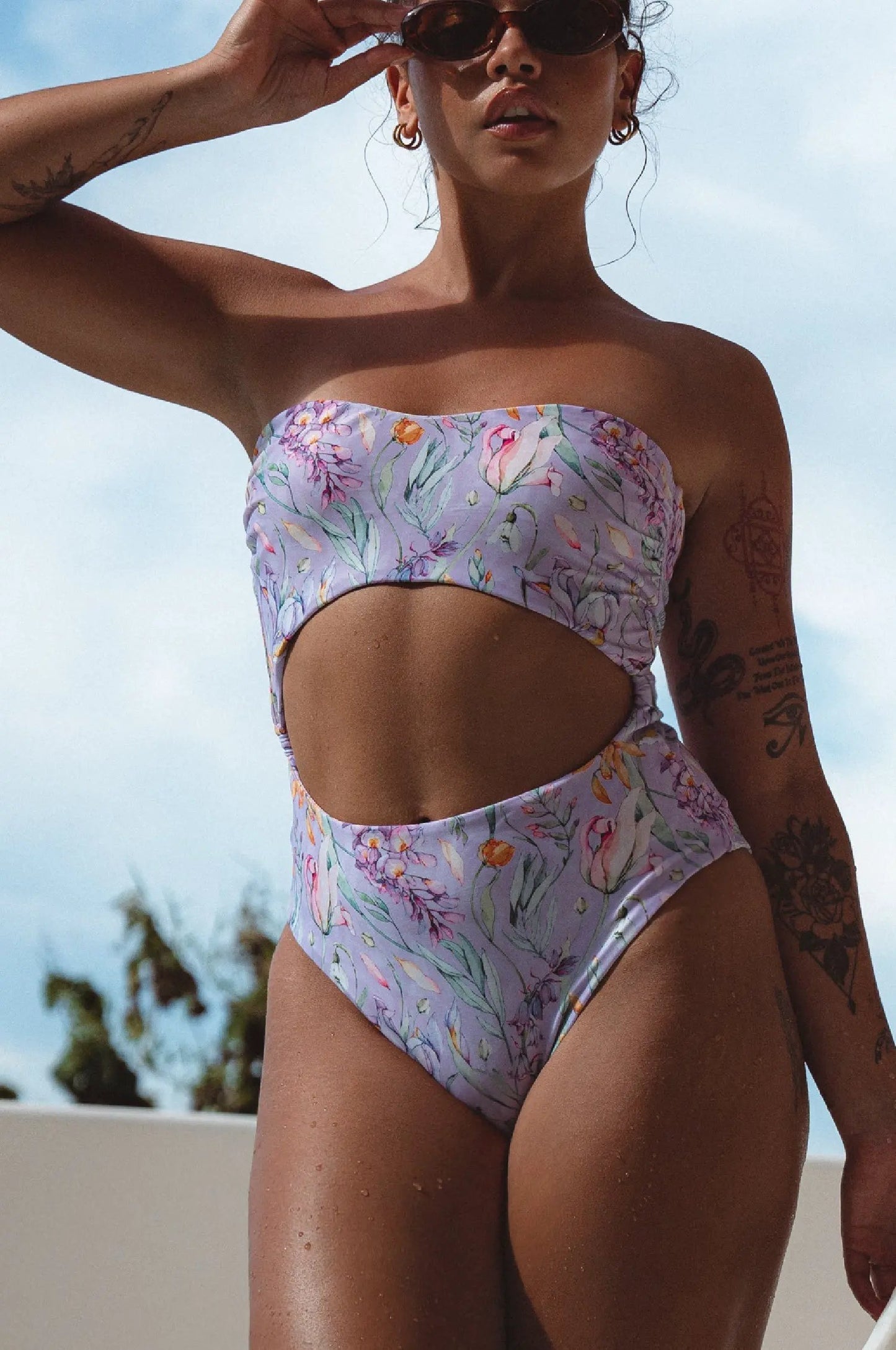 San Leo One Piece Cut-out Swimsuit by Islabayswim