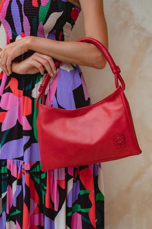 Santa Cruz Leather Shoulder Bag by ELF