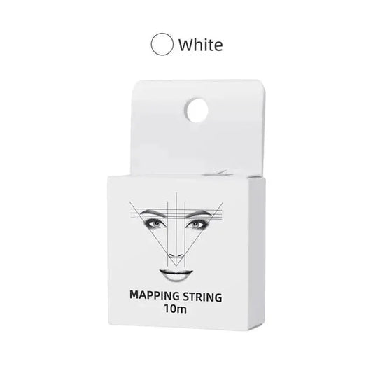 10m for Mapping Eyebrow Marker Thread Tattoo Brows Point 1 Box MAPPING STRING Microblading Eyebrow Pre-Inked Tattoo PMU String by DBQ Nail Art Store