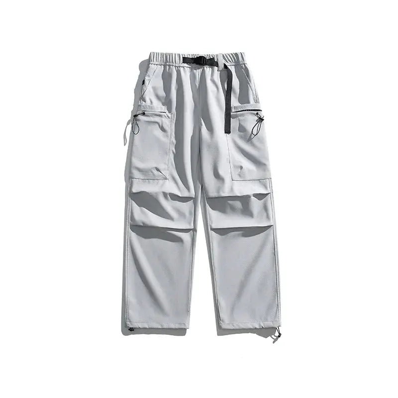 Men's Loose Fit Cargo Pants with Adjustable Outdoor Style by Vimost Shop