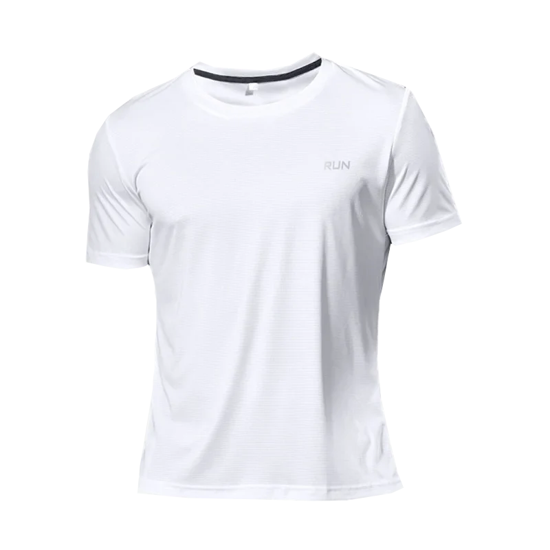 Mens Long and Short Sleeve Ice Silk Quick Dry Sports Top for Running Gym Hiking and Outdoor Training-2