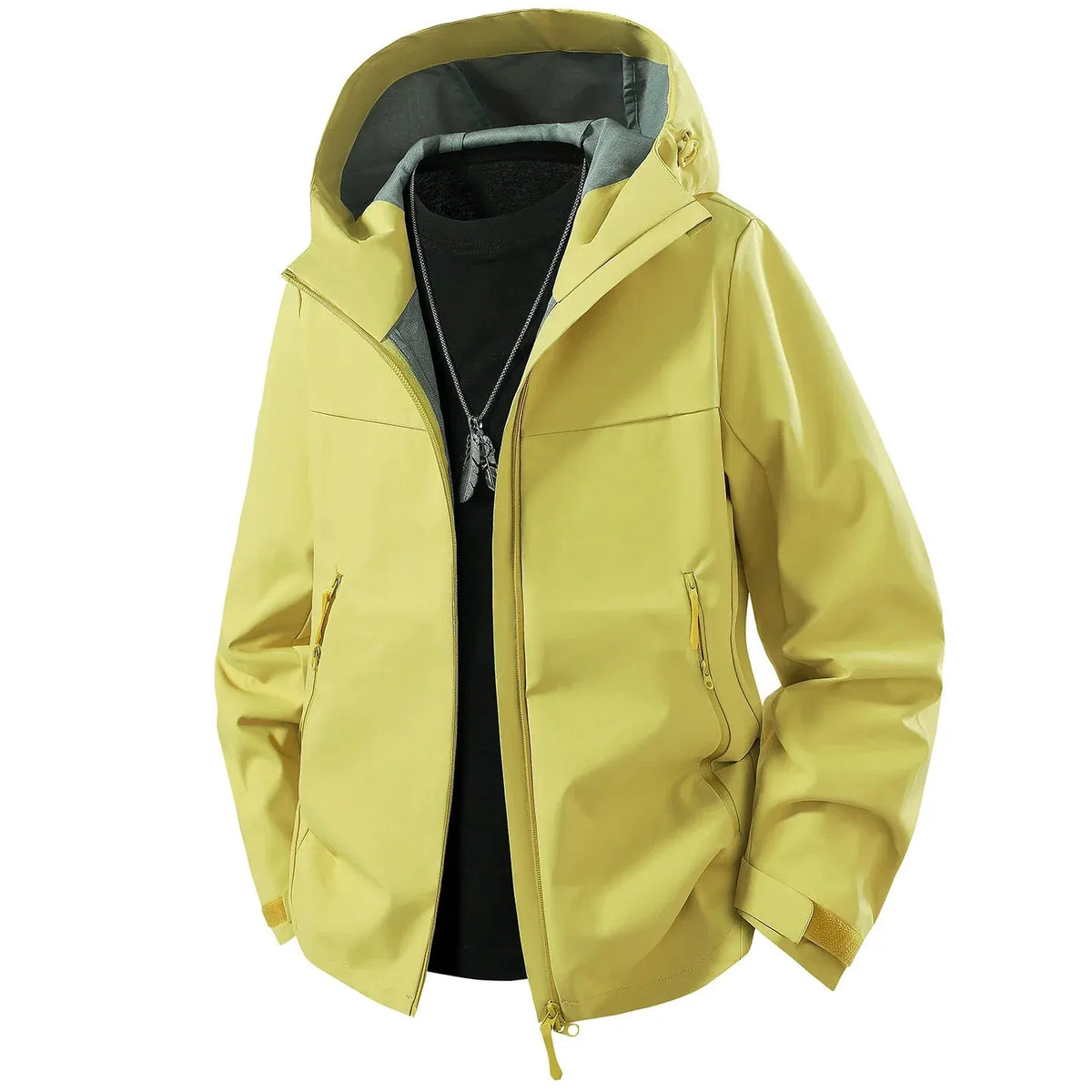 Unisex Waterproof Oil-Resistant Hiking Jacket for Outdoor Use by Vimost Shop