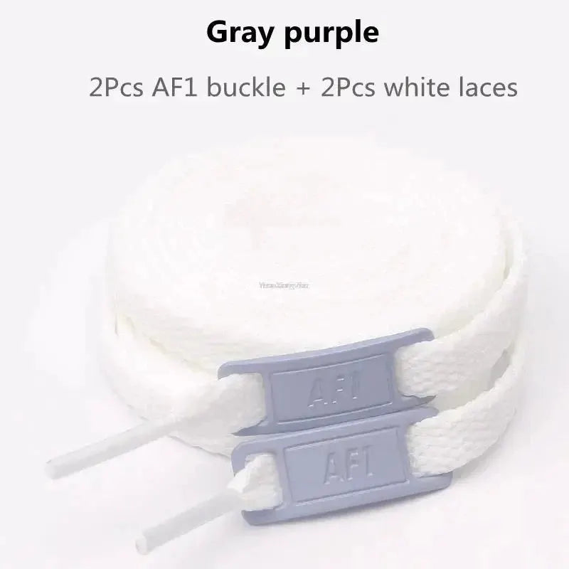 Original AF1 Shoelaces Combination White Flats Laces and Shoe Decoration Suit Sneaker Shoelace Air Force One Shoes Accessories by Stone's Store