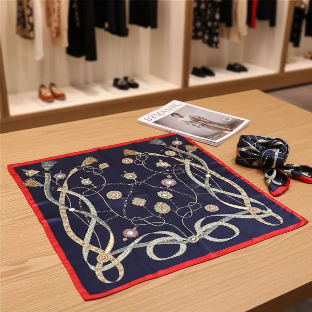Scarf CHAIN LINK LUXE Metropolitan Collection BYMANYC ® New York by BYMANYC ® New York