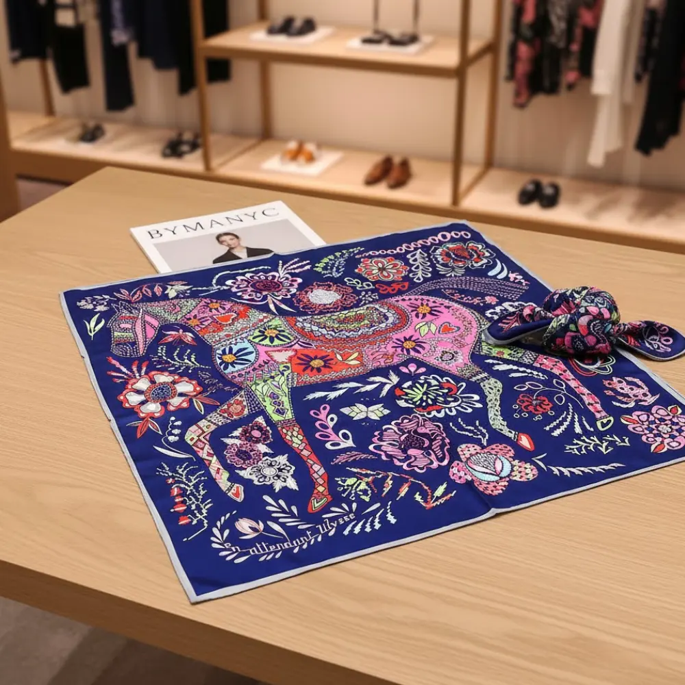 Scarf MYSTICAL SCENE Metropolitan Collection BYMANYC ® New York by BYMANYC ® New York
