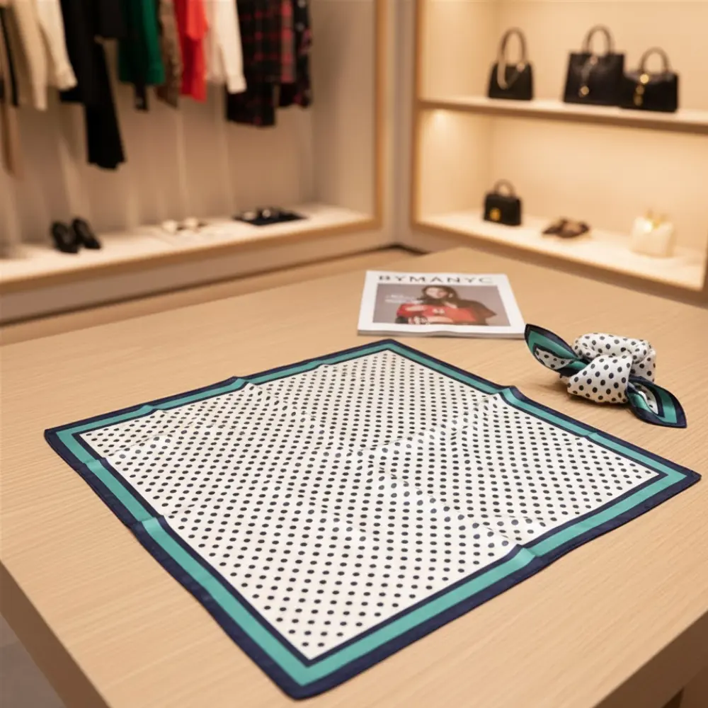 Scarf POLKA CHIC Metropolitan Collection BYMANYC ® New York by BYMANYC ® New York